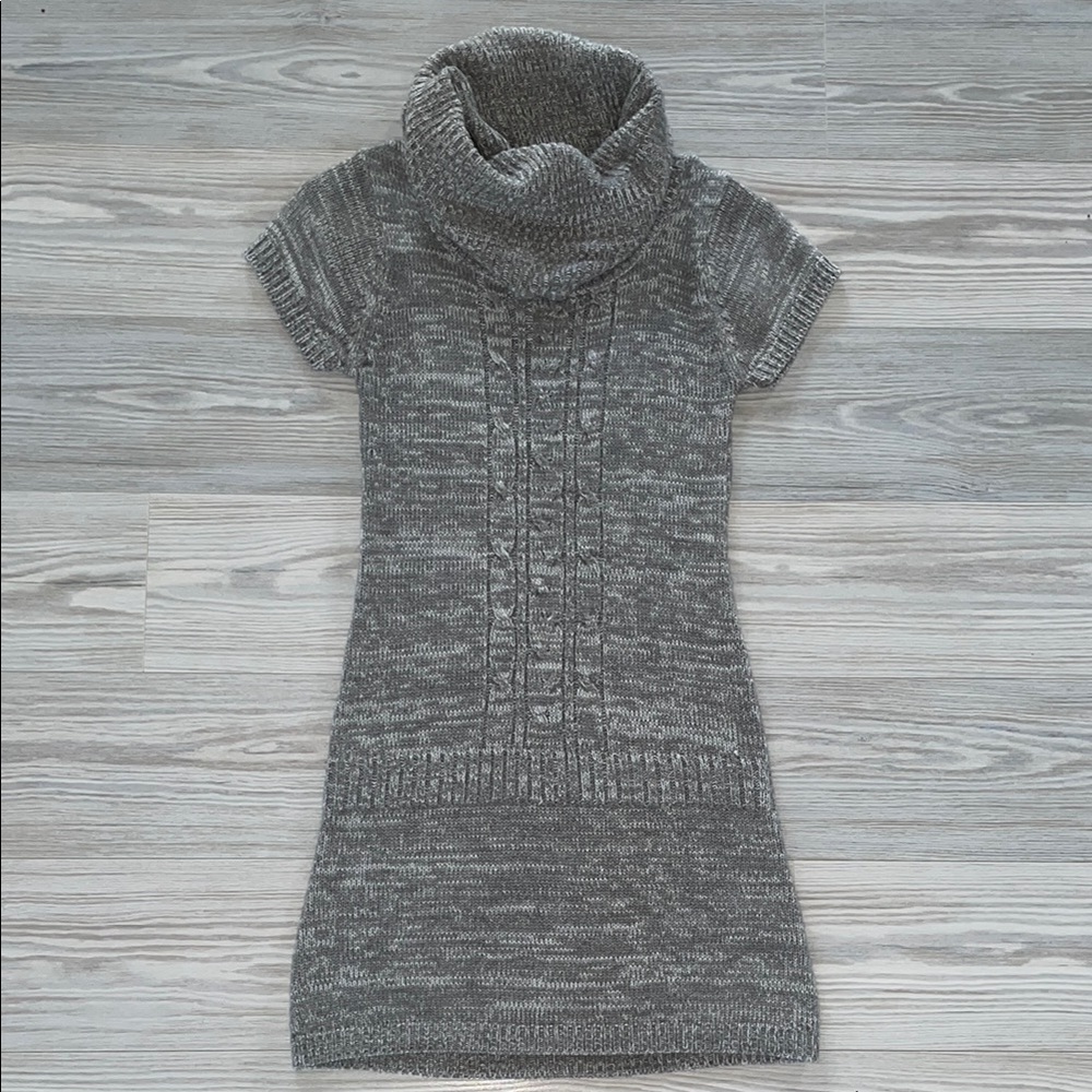 ⭐ Ambiance Apparel Cowl Neck Sweater Dress – Size Small ⭐ - Picture 2 of 4